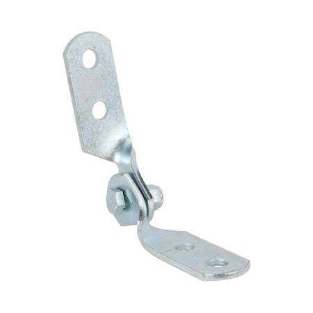 Zoro Select Strut Channel Fitting, 1-5/8" W, 4 Holes V391EG