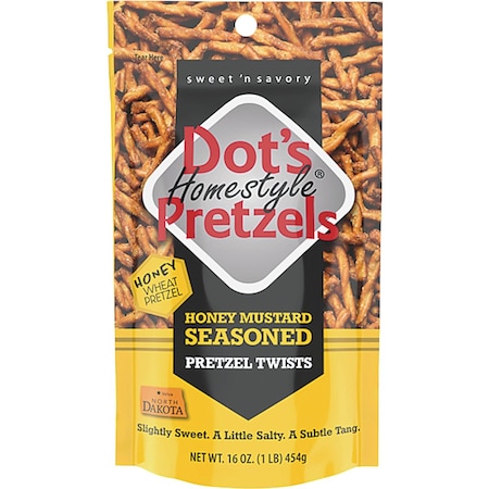 Dots 16 Oz. Honey Mustard Pretzels 57216