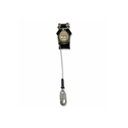 Miller TurboLite, TurboLite+ Edge Cable, 6 ft, Galv Steel Cable, One Pin Connector, Steel Locking Snap 493-MTL-LEP1-61/6FT