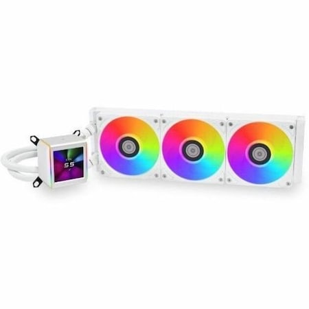 Lian Li Lian-Li  360 mm Galahad II LCD SL-INF FDB 2100RPM White Water Cooling Fan GA2ALCD36INW