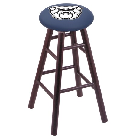 Holland Bar Stool Co Oak Bar Stool, Dark Cherry Finish, Butler University Seat RC30OSDC