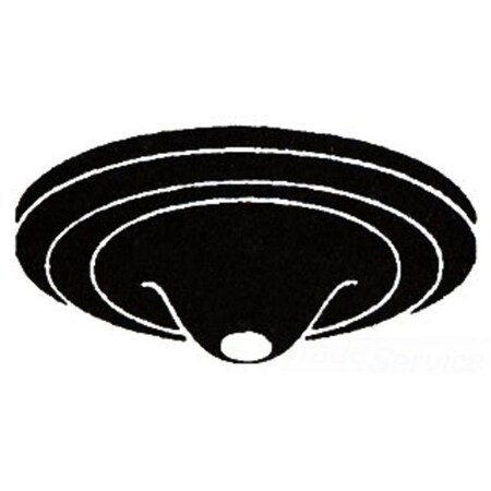 Mulberry Electrical Box Cover, Round, Aluminum 40403