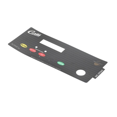 Wilbur Curtis WC-39364 Membrane/ Overlay, Control Panel, ALPHA-2GT 3375000727