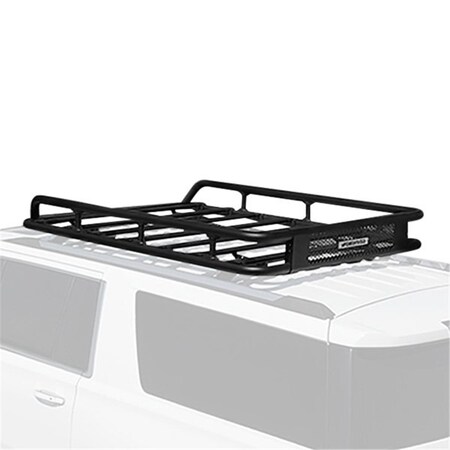 Go Rhino SRM 600 Roof Cargo Basket Style Rack, Black RHI5936055T