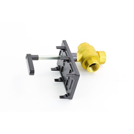 Siemens 1 in. npt 25Cv 3W Ball Valve 599-10363