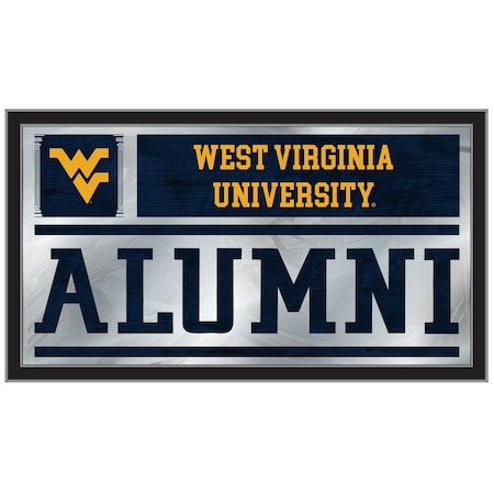 Holland Bar Stool Co West Virginia 26" x 15" Alumni Mirror MAlumWestVA