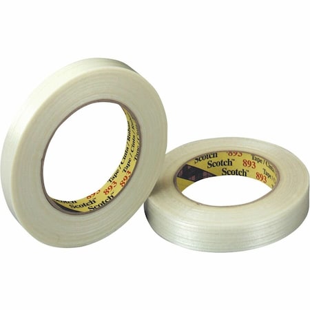 Scotch Filament Tape, 1"x60Yards, Clear 8931