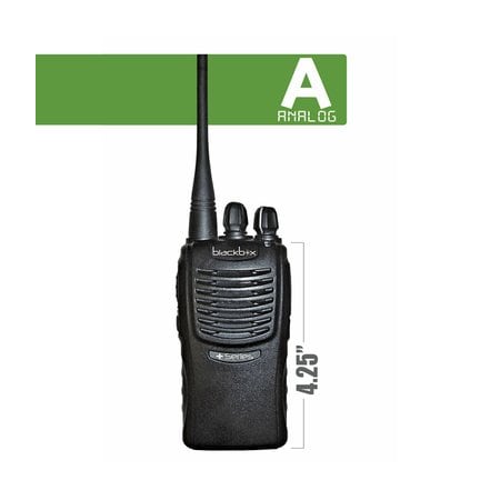 Blackbox Radios Blackbox+ VHF Analog 2-Way Radio BLACKBOX+-V