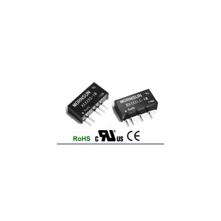 Mornsun DC/DC CONVERTER, +-15V, SIP, 5PIN A2415S-1W