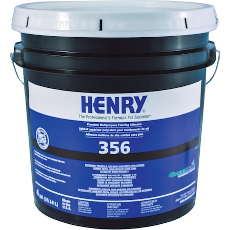 Ww Henry Henry 356 Felt Backed Sheet Flooring And Carpet Adhesive 4 Gal. 12075