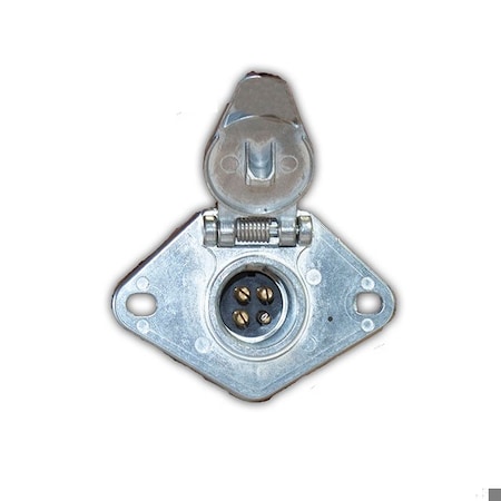 Switch Components 4-Pole Diecast Connector, Socket TC4-SC1-Z