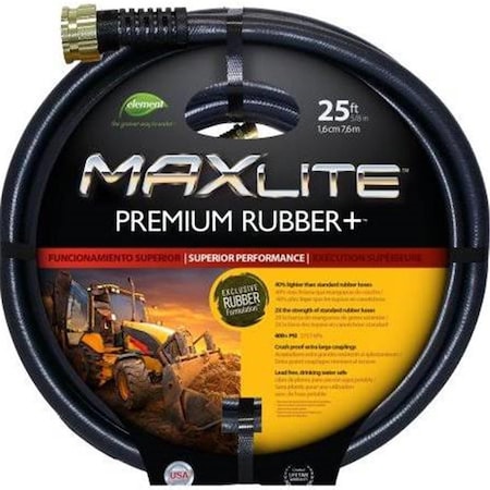 Swan 0.62 in. x 25 ft. Element Maxlite Rubber Hose 596319