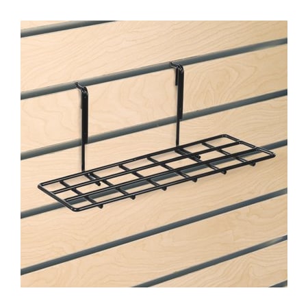 Specialty Store Services White Slatwall Shelf 4 In. W X 10 In. L 2223W