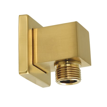 Kingston Brass Wall Mount Supply Elbow, Brushed Brass K173ASQ7