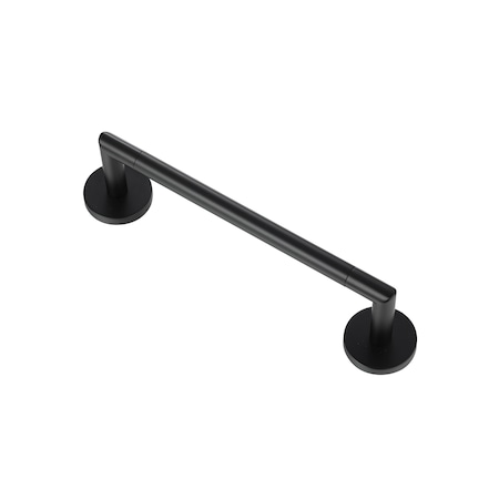 Paradise Bathworks Arcadia, Single Towel Bar, 24", Matte Black 69520