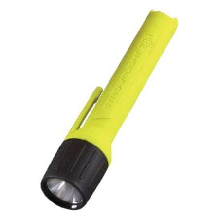 Streamlight 2AA ProPolymer HAZ-LO Flashlight, Led Yellow Industrial Handheld Flashlight, 65 lm 67101