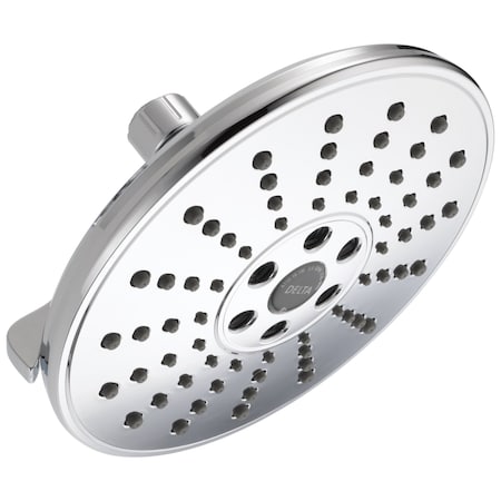 Delta Universal Showering Components H2OKinetic 3-Setting Raincan Shower Head 52688-PR
