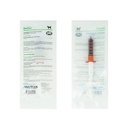 Diagel Diarrhea Control Gel for Large Dogs, 61 Pounds or More, 5mL 023472