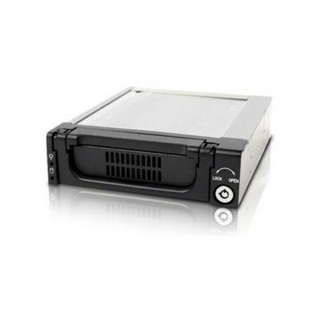 Istarusa 1x5.25in. Bay Military Series SAS/SATA 6.0Gb/s Mobile Rack (Black) T-7-SA