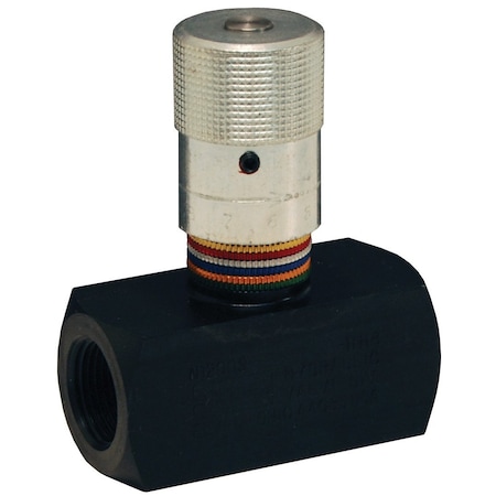Dixon Series N Flow Control Valve, Steel, 1/4" SN400