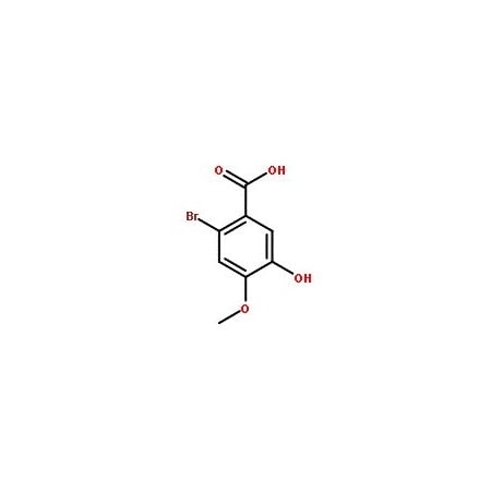 Ak Scientific 2-Bromo-5-hydroxy-4-methoxybenzoic acid (5g), CAS 121936-68-3 X9509-5g