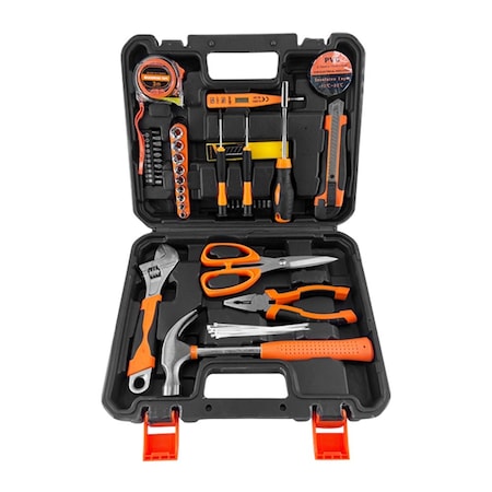 Wrightmaster 59-Piece Home Tool Kit in Orange ZR-059