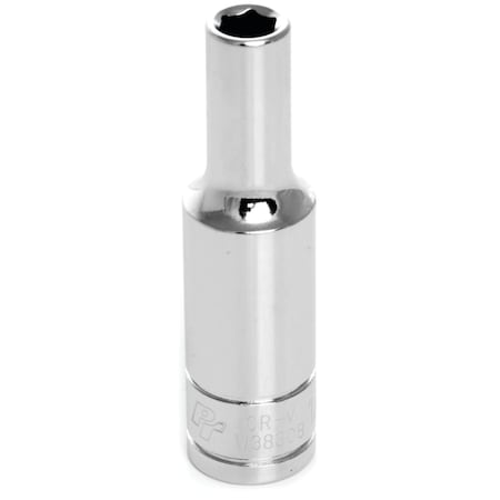 Performance Tool 3/8 In Dr. Deep Socket 1/4 In Socket Dp 1/4, W38308 W38308