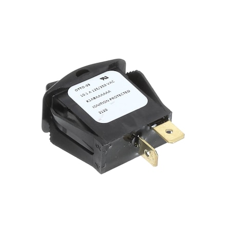 Randell Switch, Rocker, 125-250V, 10.1A EL SWT1701
