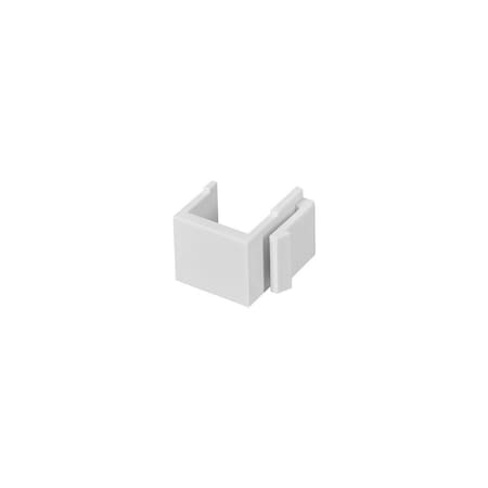 Monoprice WallPlate Blank Insert, White, PK10 6539