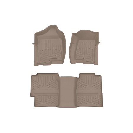 Weathertech Tan, Front and Rear FloorLiner HP 450031-450622IM