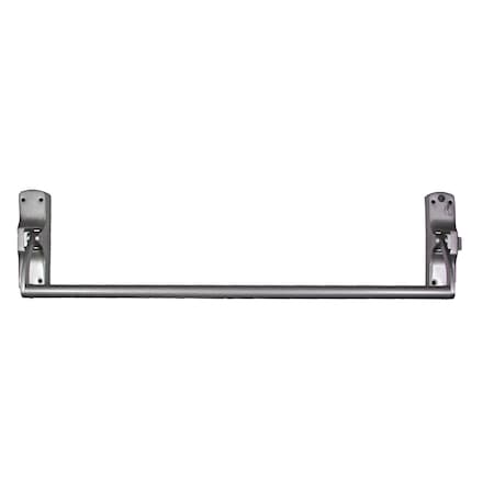 Trans Atlantic Co. 300 Series Aluminum Grade 2 Commercial 36 in. Surface Vertical Rod Crash Bar Exit Device ED-VR331-AL