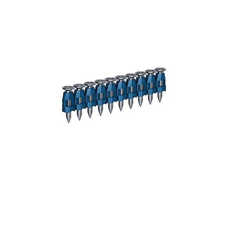Bosch Concrete Pin, 3/4 in L, 2.5 mm, Galvanized, Offset Round Head, 0 Degrees NB-075