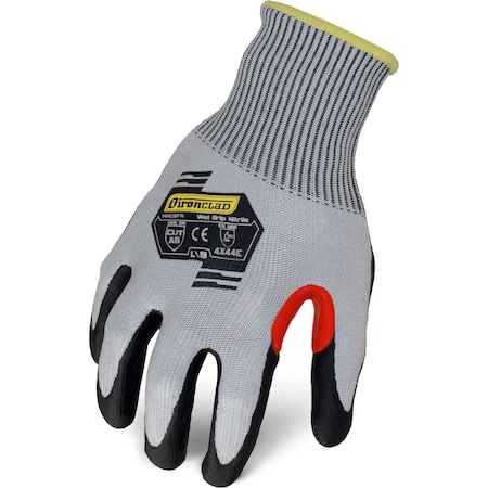 Ironclad Performance Wear Knit Cut A6 Foam Nitrile, PR KKC6FN-07-XXXL