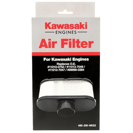 Kawasaki Air Filter, For: 22 to 24 HP Engines 490-200-F022