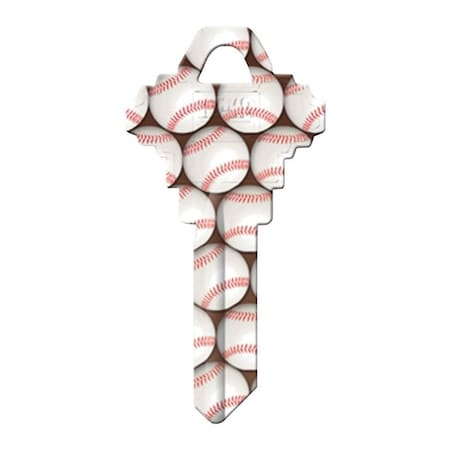 Hy-Ko Key Blank, Brass, For Schlage SC1 Keyways 16010SC1-26