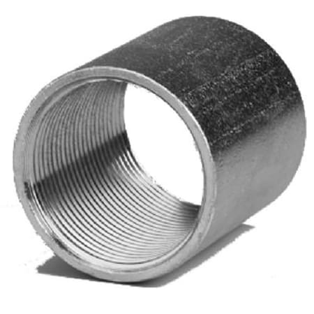 Halex 64012 1.75 in. Galvanized Rigid Conduit Coupling 834465