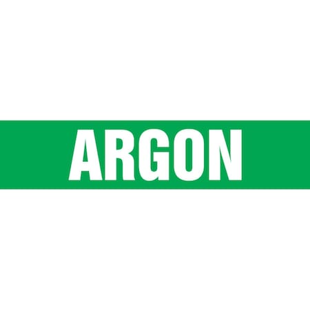 Accuform FRENCH PIPE MARKER ARGON LANGUAGE CRPK142STB