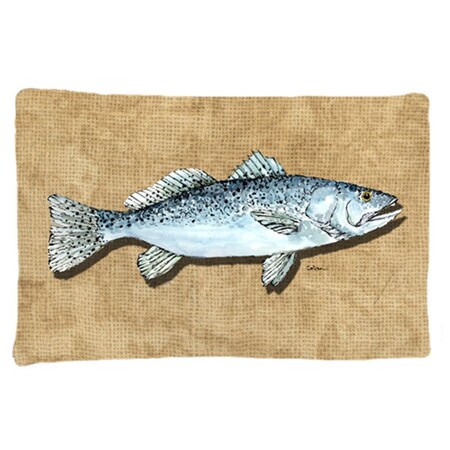 Carolines Treasures 20.5 x 30 in. Speckled Trout Moisture Wicking Fabric Standard Pillow Case 8809PILLOWCASE