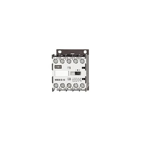 Imo Automation Mini Contactor 3 Pole Open 4kW 9A AC3, 1 Normally Open Aux, MB09-S-10230