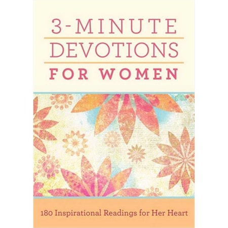 Barbour Publishing 3 Minute Devotions For Women 115824