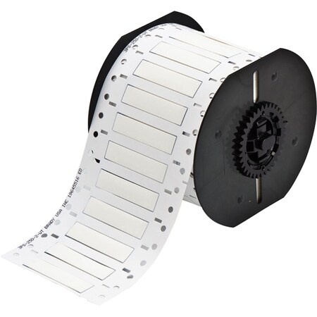 Brady B33 Series Low Smoke Zero Halogen PermaSleeve Heat Shrink Tubing, 0.25 in. Dia x 2 in. W, White B33D-250-2-7641