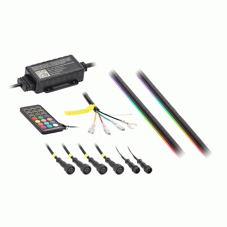 Heise Chasing Dash Trim Accent Light Kit HE-AMB-2KT