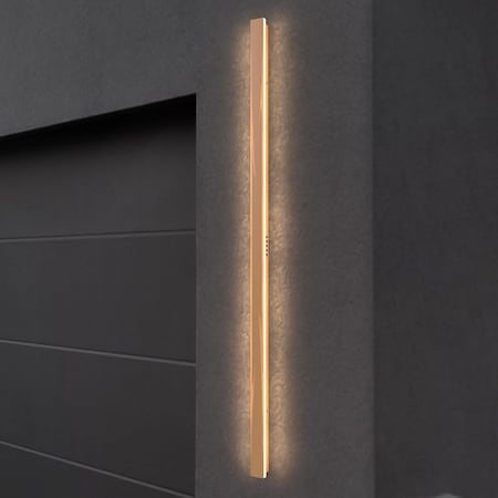 Leeki Outdoor Wall Light Bar Lamp, 60 inch, Gold LKI-1054