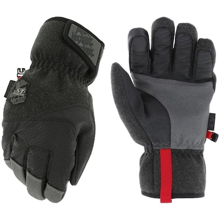 Mechanix Wear ColdWork WindShell Series Winter Gloves, Men's, XL, 13-25/64 in L, Saddle Thumb, Fleece, PR CWKWS-58-011