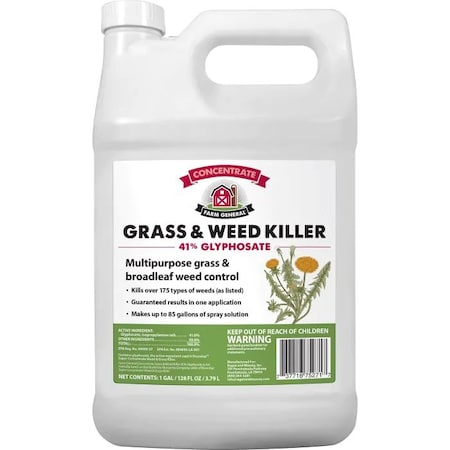 Ragan & Massey 251861 Farm General Gallon 41 Percent Glyphosate Grass & Weed Killer, 1 Gallon 251861