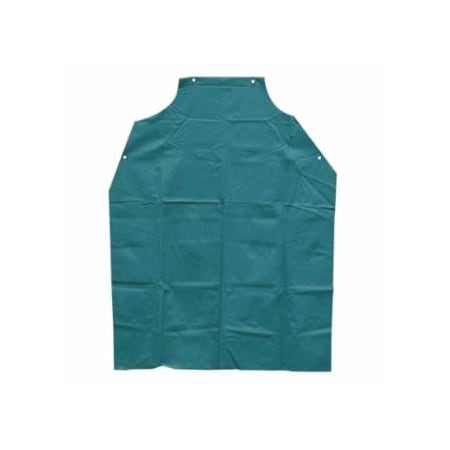 Anchor Brand Bib Apron, 45 in x 35 in, Vinyl, Green 101-AG-100