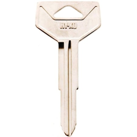Hy-Ko Key Blank, Brass, Nickel 11010B55
