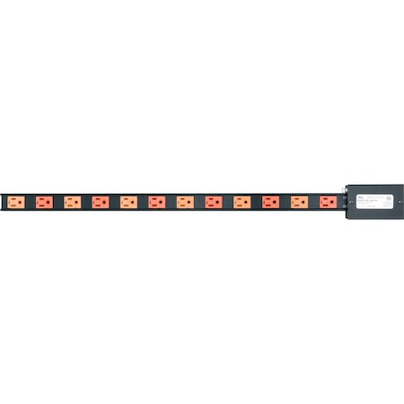 Mid Atlantic Legrand Av 12 OUTLETS 2X15A JBOX PDT-2X615S