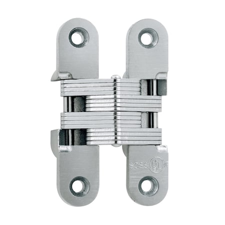 Soss 416 Invisible Hinge 4-5/8in US26D 416 Series 4-5/8in Invisible Hinge 1-3/8in Minimum Door Thickness 416US26D