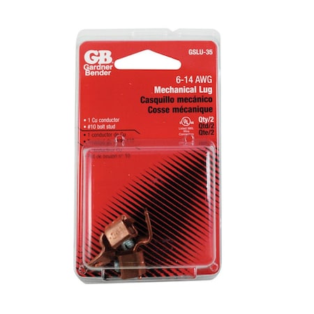 Eccm Industries No.14-6 CD2 Solderless Lug 3005808